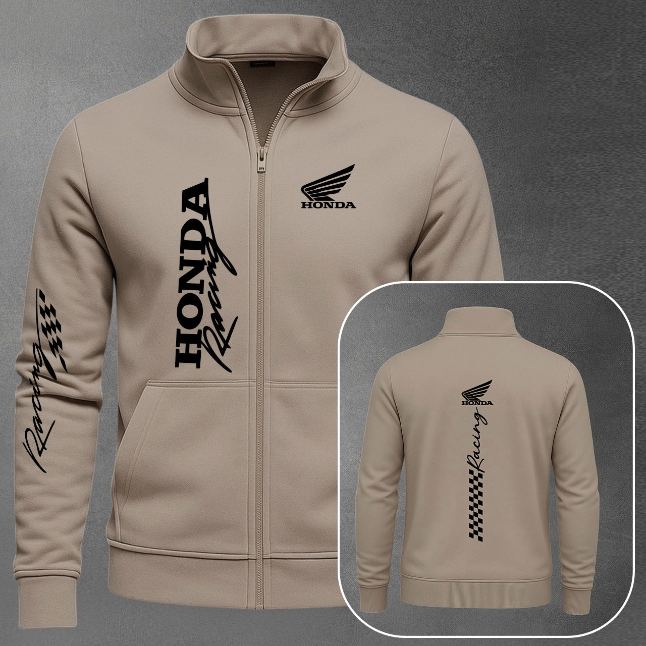 BUZO CUELLO ALTO HONDA ESTAMPADO