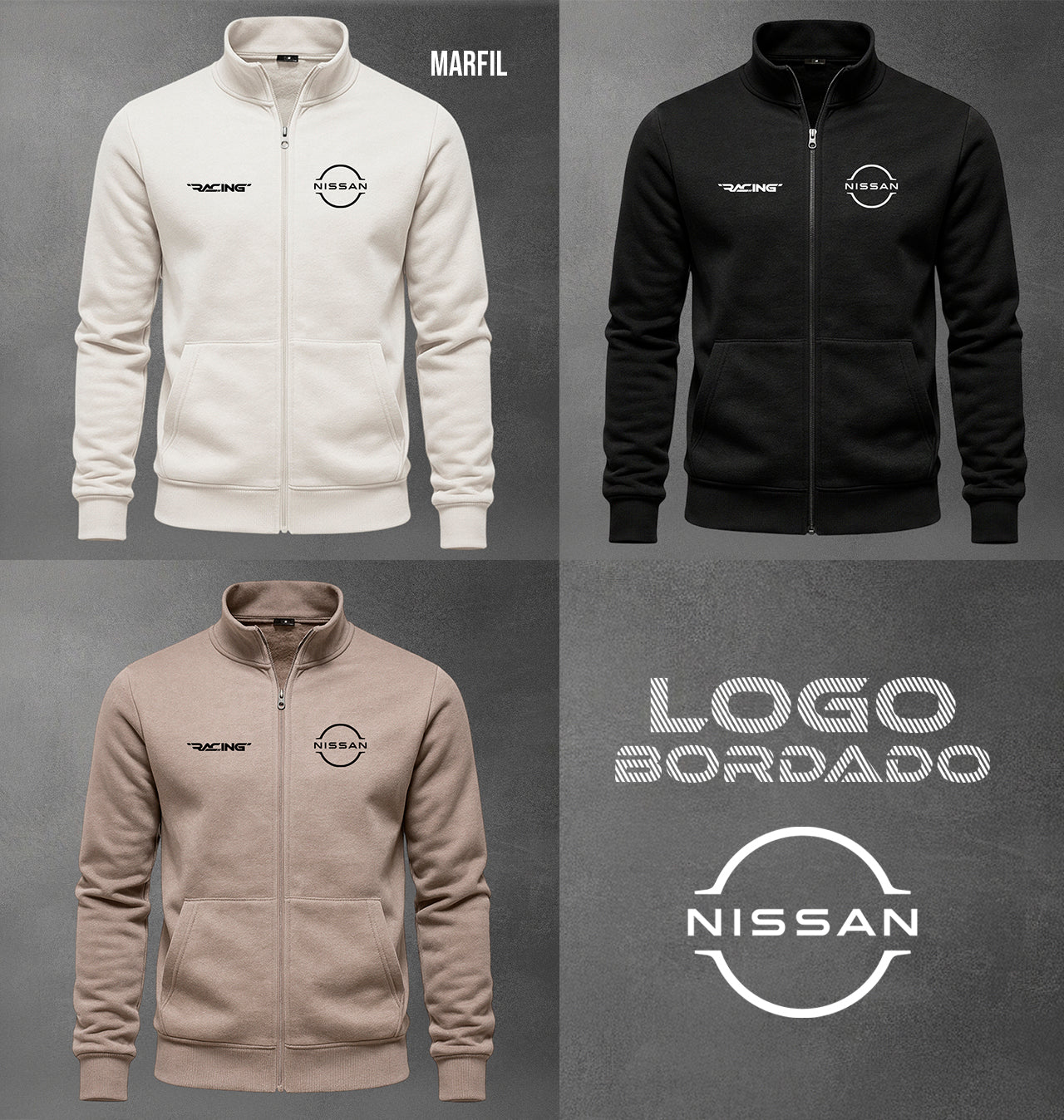 BUZO CUELLO ALTO CARRO NISSAN