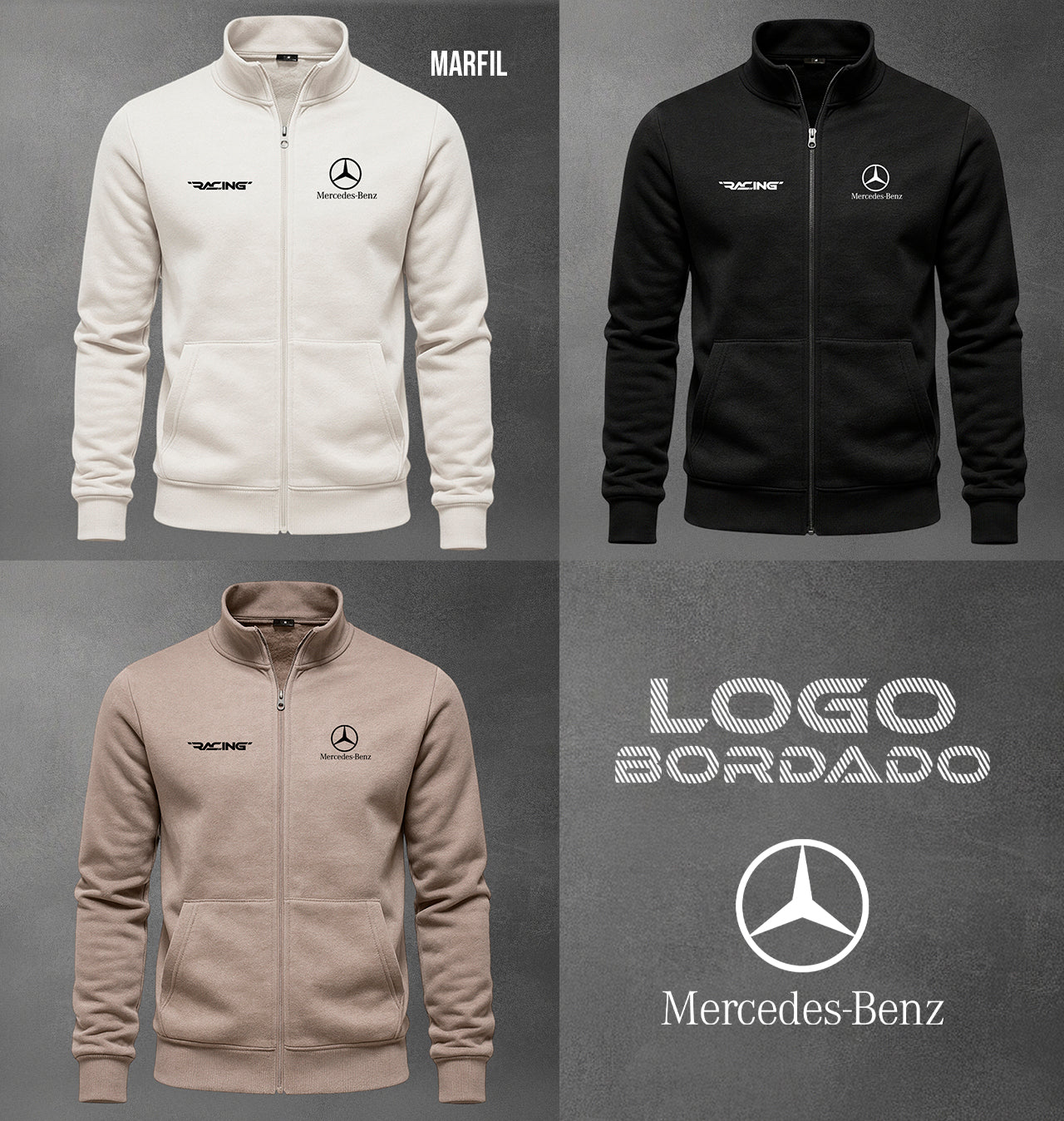 BUZO CUELLO ALTO CARRO MERCEDES BENZ