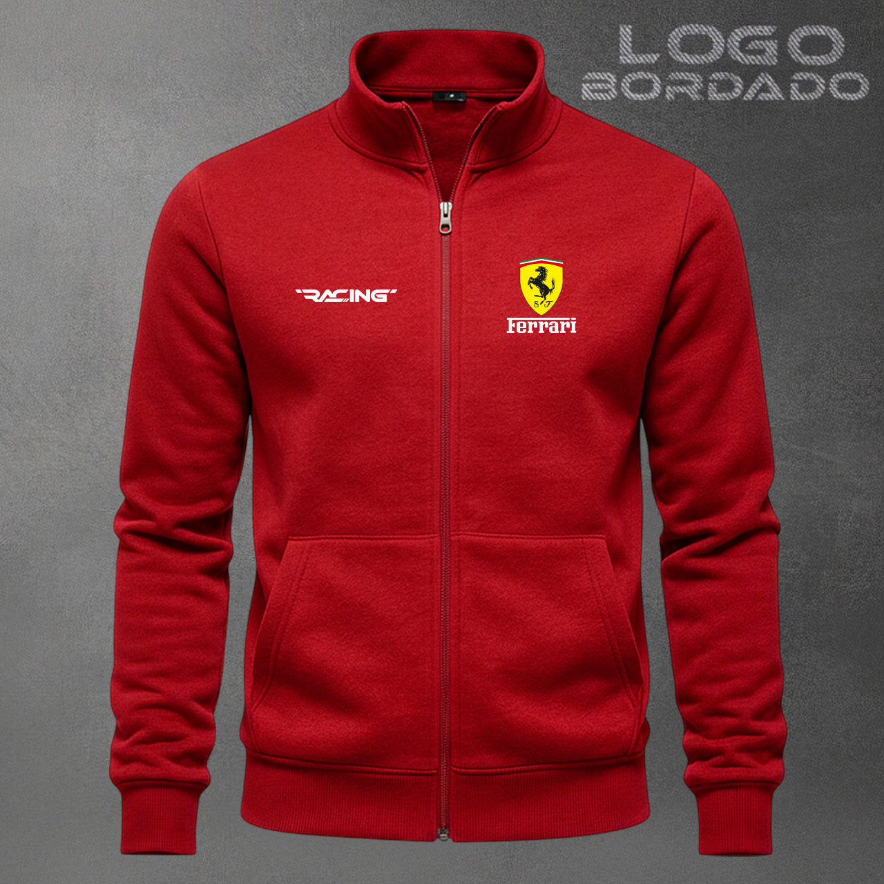 BUZO CUELLO ALTO CARRO FERRARI