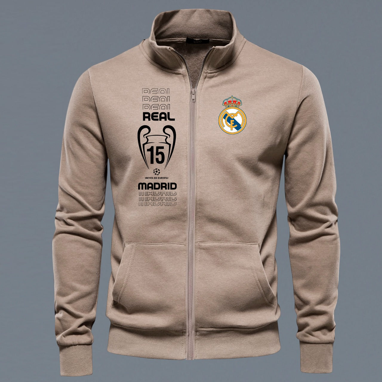 BUZO  REAL MADRID CUELLO ALTO - BOR