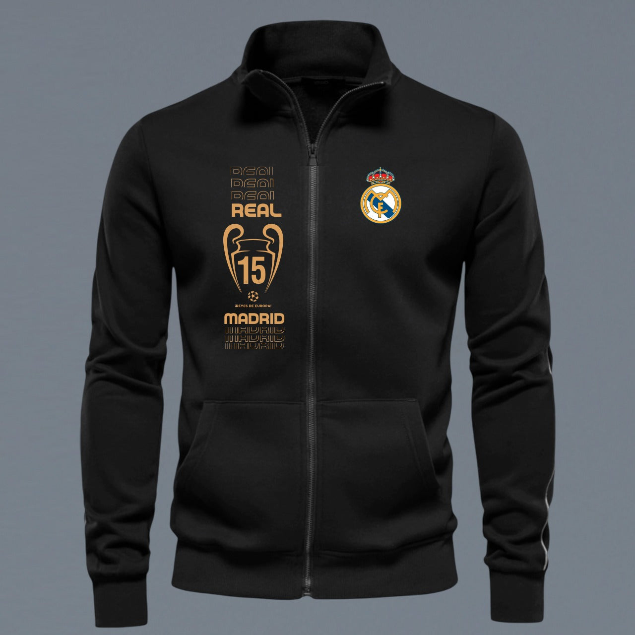 BUZO  REAL MADRID CUELLO ALTO - BOR