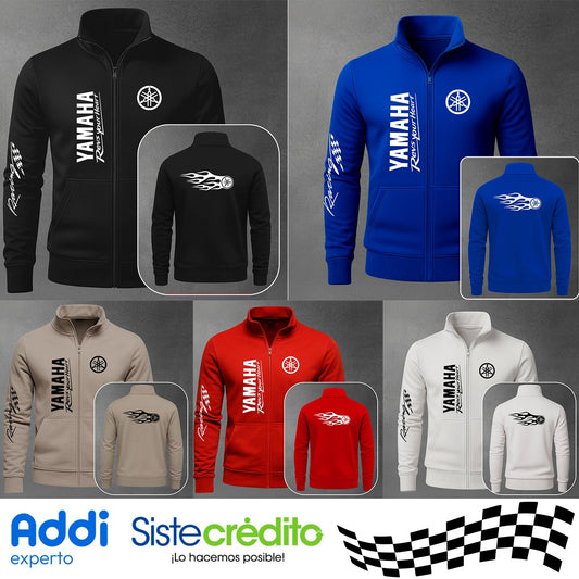 BUZO CUELLO ALTO YAMAHA ESTAMPADO