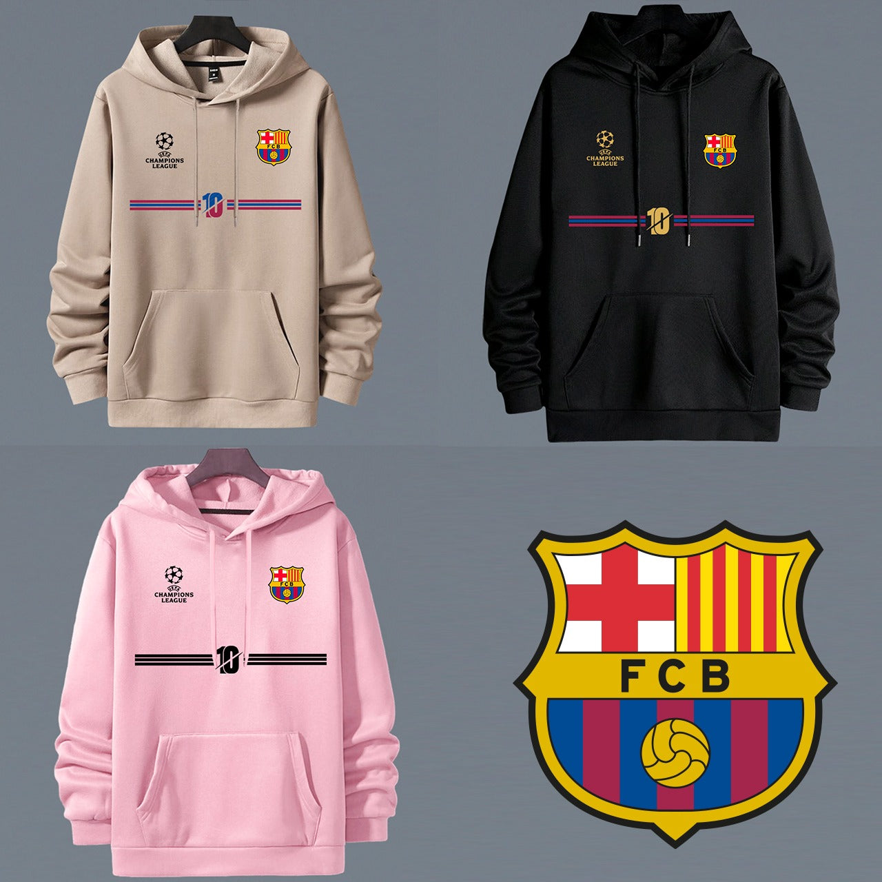 BUZO BEIGE BARCELONA