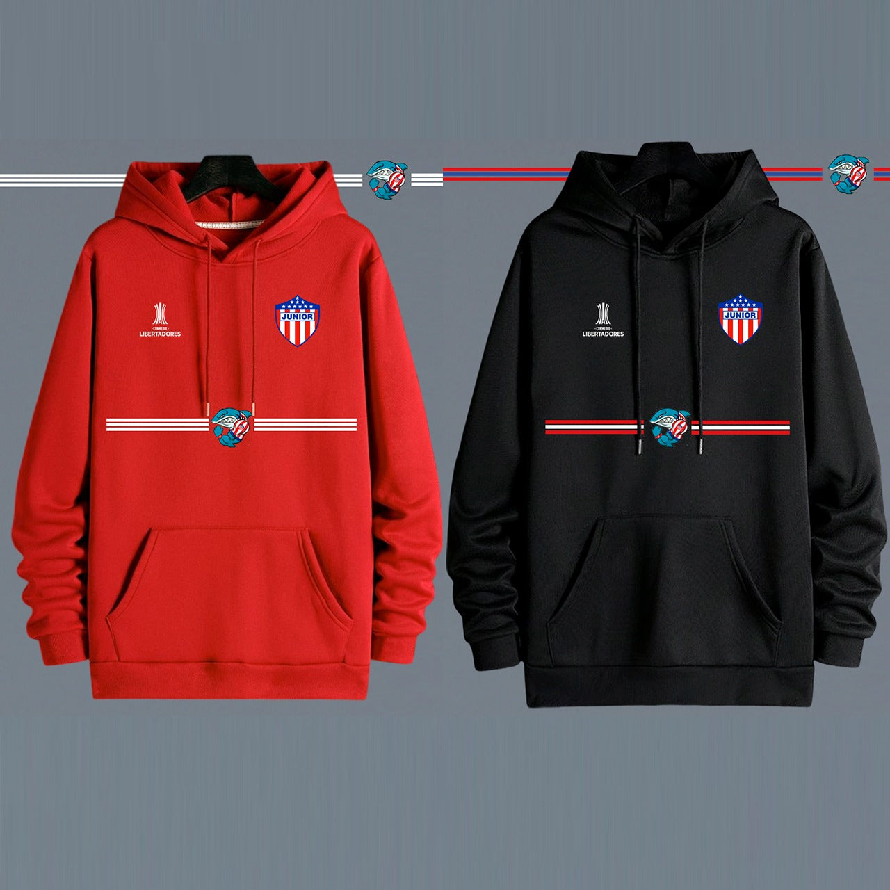 BUZO ROJO DEPORTIVO JUNIOR