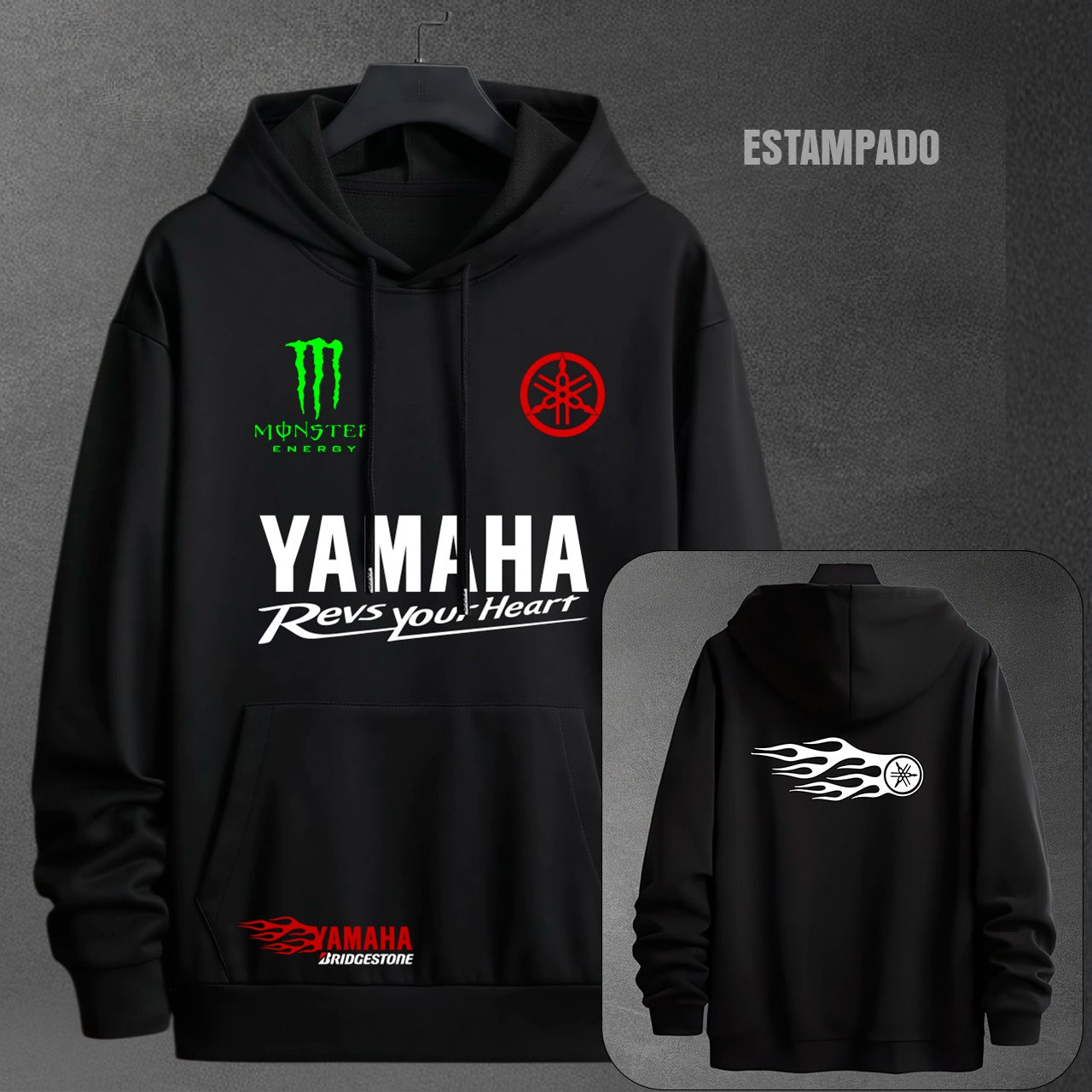 BUZO YAMAHA ESTAMPADO
