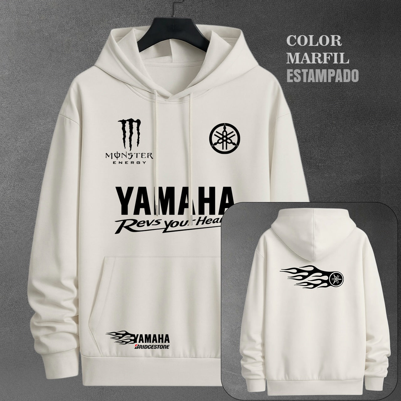 BUZO YAMAHA ESTAMPADO