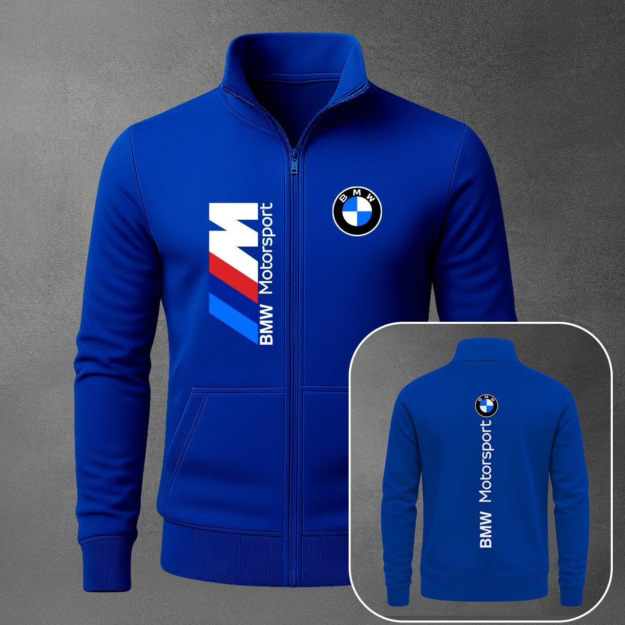 BUZO CUELLO ALTO BMW ESTAMPADO