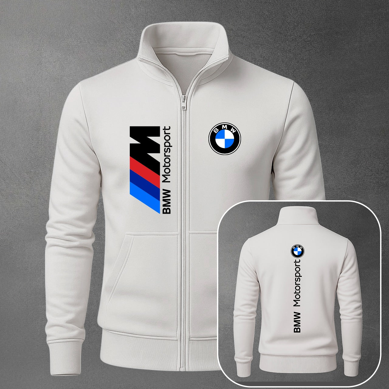 BUZO CUELLO ALTO BMW ESTAMPADO
