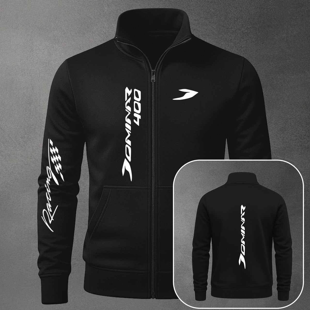 BUZO CUELLO ALTO DOMINAR ESTAMPADO