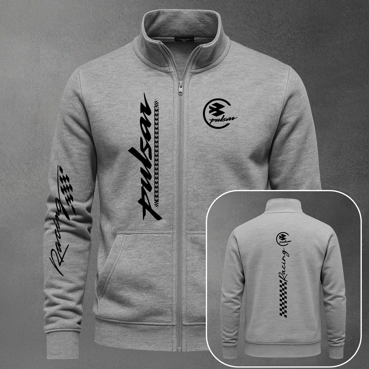 BUZO CUELLO ALTO PULSAR ESTAMPADO